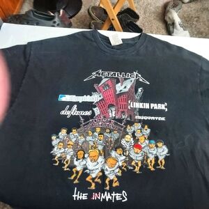 2003 Vintage Metallica Summer Sanitarium Tour T-Shirt